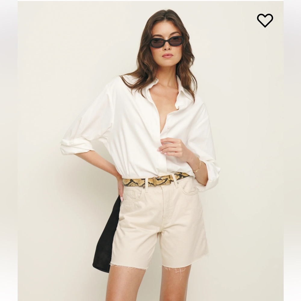 Raye Mid Rise 6" Relaxed Jean Shorts